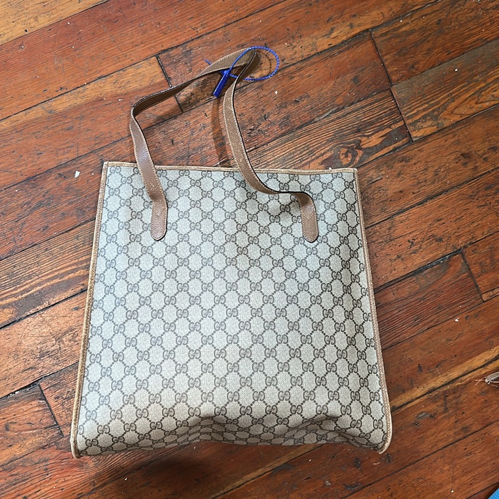 Gucci GG Plus Tote Bag Broken Strap - Picture 3 of 17